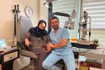 Gözlerine ışığı bu kez doktor torunu verdi