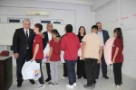 GTB ve TOBB iş birliğiyle 14 okulda öğrencilere kışlık kaban desteği