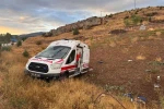 Gümüşhane’de ambulans takla attı: 3 sağlık personeli yaralandı