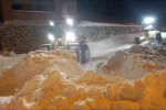 Gümüşhane’nin zirvelerinde kar seferberliği 