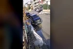 Güneşi gören kardan adam eriyip kaldırımda devrildi 