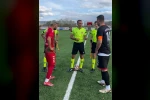 Hakemin nezaketi maçı gölgede bıraktı