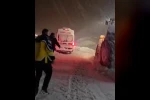 Hakkari’de hasta kurtarma operasyonu