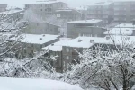 Hakkari’de karla karışık yağmur yağışı