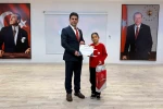 Hakkarili Rojevin Kaya Türkiye üçüncüsü oldu 