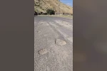 Haseran’da vatandaşlar bozulan yolun onarılmasını istedi