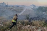 Hassa’da bahçe yangını