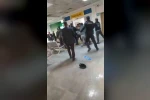 Hastane acilinde kavga kamerada