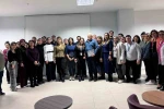 Hastanenin 40 yıllık emektarı için veda töreni