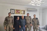 Hatay polisinden şehit ailelerine babalar günü ziyareti