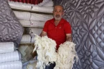 Havalar soğudu yün yorganlara talep arttı