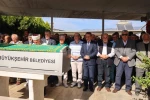 Hayatını kaybeden başkan son yolculuğuna uğurlandı