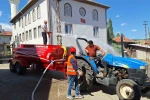 Hayırsever vatandaş bağışladı: Köylüler, itfaiye gelene kadar yangınlara kendileri müdahale edecek