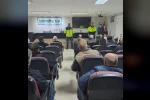 Hayrabolu’da okul servisi şoförleri ve rehber personeller bilgilendirildi