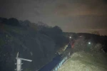 Heyelanla gelen facia ucuz atlatıldı