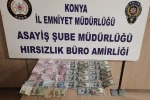 Hırsız kameraya el salladı, Konya polisi kısa sürede yakaladı