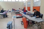 Hisarcık’ta kan bağışı kampanyasına velilerden yoğun destek