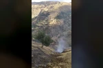 Hizan’da anız yangını 