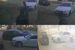 Hızla gelen araç, yola çıkan otomobile çarptı