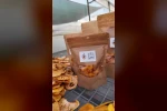 Honaz’ın meşhur cennet hurmasının cips olarak sofralara yolculuğu başladı