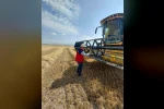 Hububat hasadı yapılan bölgelerde biçerdöver kontrolleri sürüyor 
