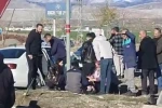 İki otomobil çarpıştımasıyla 1 kişi hayatını kaybetti, 8 kişi de yaralandı