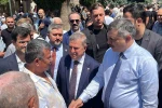 İçişleri Bakanı Çiftçi, cuma ve cenaze namazlarına katıldı