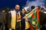 Iğdır sokaklarında Amed Sportif Faaliyetler taraftarından Süper Lig sevinci