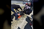 Iğdır’da otomobil takla attı: Sürücü yaralandı