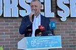 İki partinin başkanları açılışta buluştu: Seçim esprisi töreni ısıttı