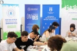 İki üniversitenin öğrencileri bir araya gelerek bilgi alışverişi yaptı
