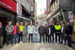 İl Emniyet Müdürü Sinan Ergen esnaflarla bir araya geldi