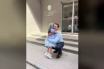 İl Müdürü İlhan, koruyucu aile çocuğunun heyecanına ortak oldu