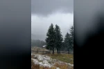 Ilgaz Dağı’nda kar yağışı etkili oluyor