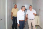 Ilıdağ Mahallesi’ndeki yeni sağlık ocağı hizmet binasında inceleme