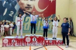İlk müsabakalarında madalyaya ulaştılar