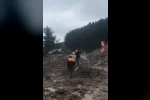 İnebolu-Doğanyurt-Cide karayolu heyelan sebebiyle ulaşıma kapandı