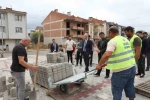İnegöl’de 43 araçlık otopark yapımında sona gelindi