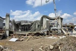 İnşatta beton dökülürken kalıp çöktü: 1 işçi yaralandı