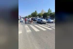 Işıklı kavşakta 2 otomobil çarpıştı: 1 yaralı