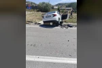 Isparta-Konya yolundaki trafik kazasında 1 kişi yaralandı