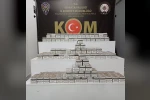 Isparta’da 40 bin adet dolu makaron ele geçirildi