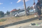 Isparta’da iki otomobil çarpıştı: 1 yaralı