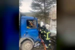 Isparta’da kamyonet ile mikser çarpıştı: 1 yaralı