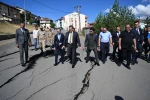 İspir’de yaşanan heyelan sonrası AFAD İl koordinasyon kurulu bölgede incelemelerde bulunuldu bir dizi karar aldı