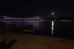 İstanbul Boğazı’nda yakamoz manzarası