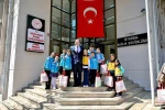 İstanbul İl Sağlık Müdürü Doç. Dr. Abdullah Emre Güner çocukları makamında ağırladı