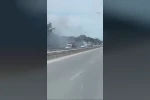 İzmir-Bursa kara yolunda alevler korkuttu