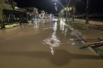 İzmir’de dereler taştı: Yeni Foça’yı su bastı
