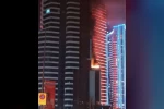 İzmir’de lüks yapıda yangın paniği